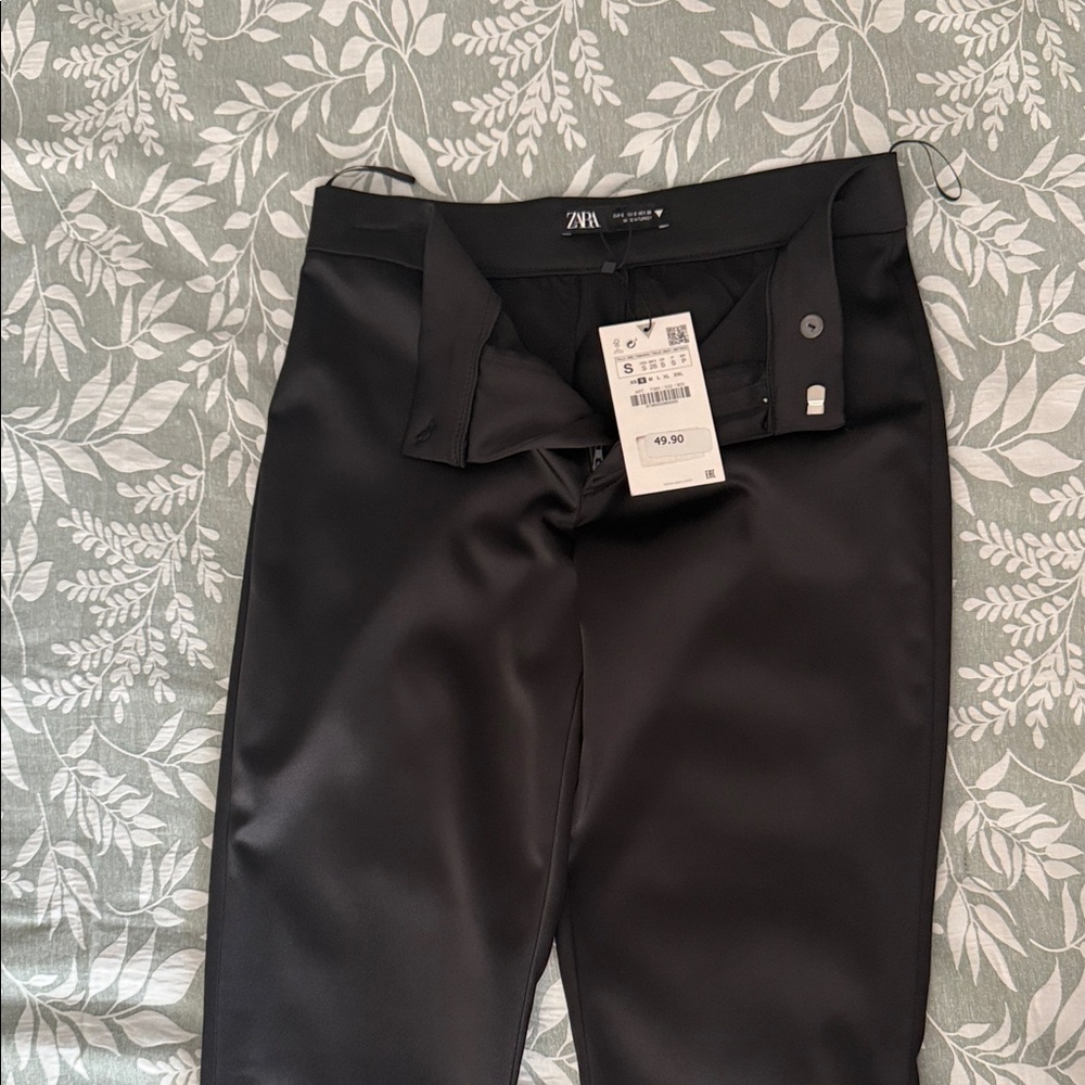 Zara Sleek Black Trousers